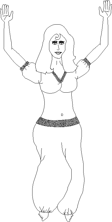 Drawing Of Dancer